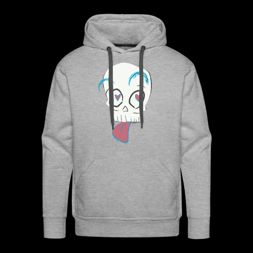 Pull out the tongue skull - Men's Premium Hoodie