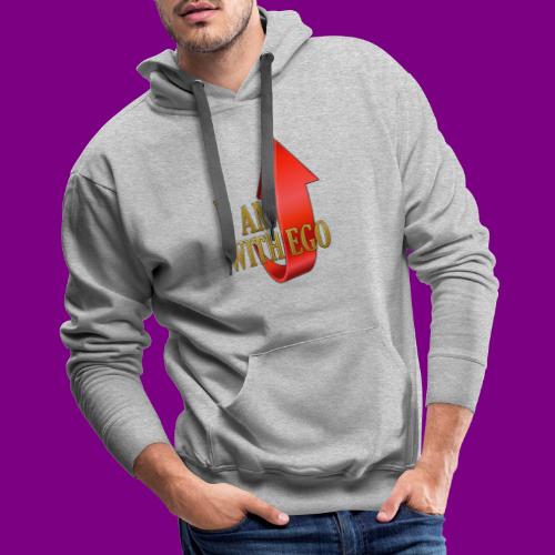 I AM with ego - A Course in Miracles - Men's Premium Hoodie