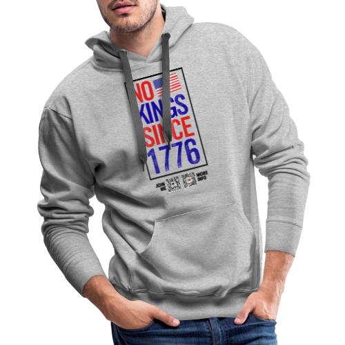 1776 (front-facing) - Men's Premium Hoodie