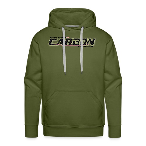 Carbon Crew front- F5J USA Tour back - Men's Premium Hoodie