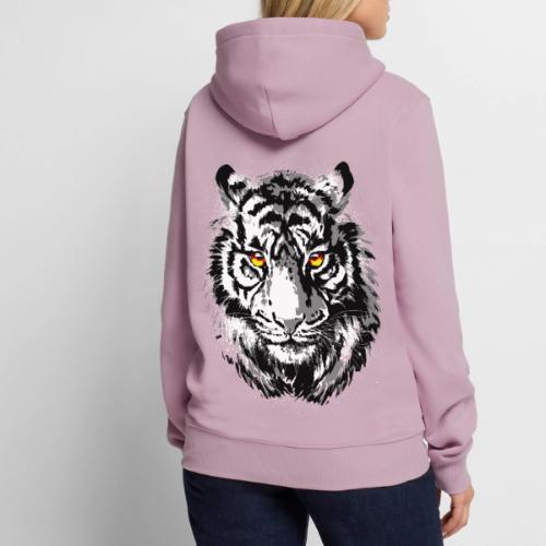 Tiger Head - Tiger Artwork - Wildlife Big Cats - Men's Premium Hoodie