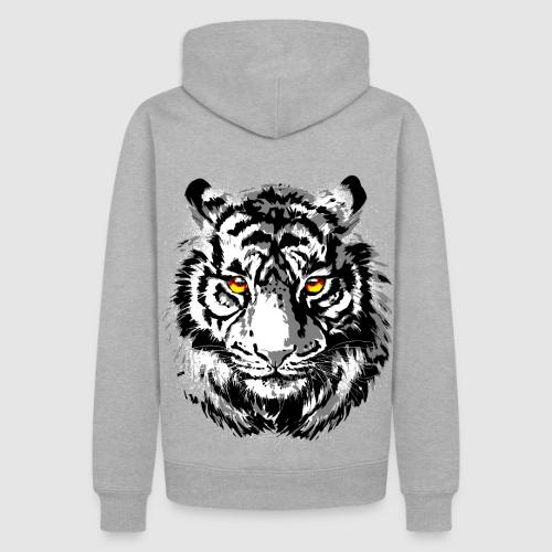 Tiger Head - Tiger Artwork - Wildlife Big Cats - Men's Premium Hoodie