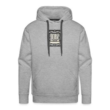 Dork Mode 15 - Men's Premium Hoodie - heather grey - Front - Liam (192cm)