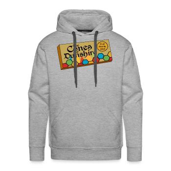 Cones of Dunshire boy - Men's Premium Hoodie - heather grey - Front - Liam (192cm)