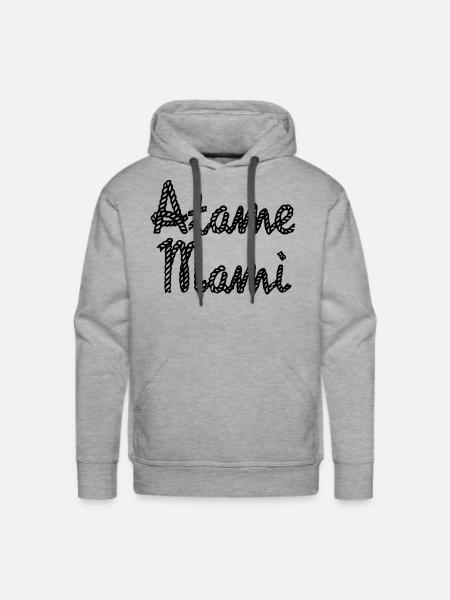 Atame Mami - Men's Premium Hoodie - heather grey