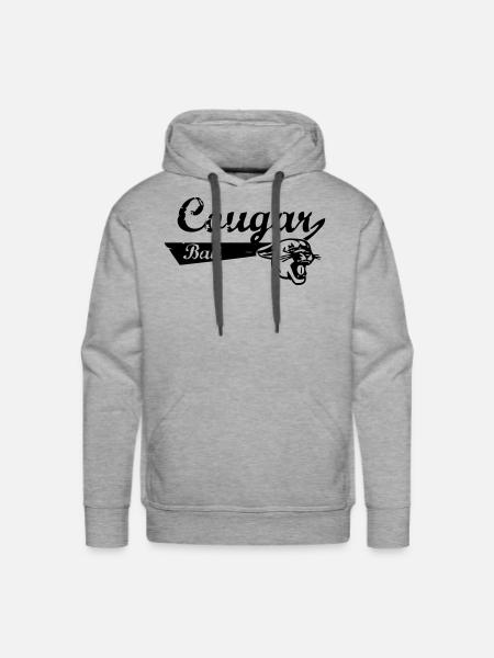 cougar bait - Men's Premium Hoodie - heather grey