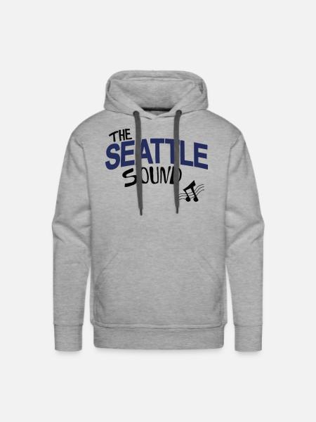 the seattle sound - Men's Premium Hoodie - heather grey
