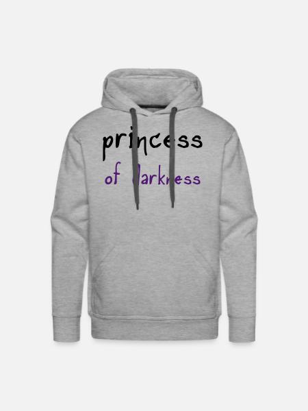 Princess of Darkness - Men's Premium Hoodie - heather grey