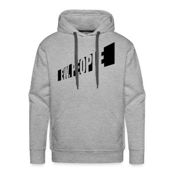 ew people funny quote - Men's Premium Hoodie - heather grey - Front - Liam (192cm)