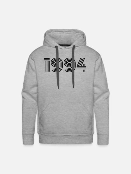 1994 born in - Men's Premium Hoodie - heather grey
