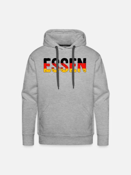 Essen Germany - Men's Premium Hoodie - heather grey