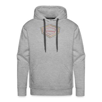 G Force2 - Men's Premium Hoodie - heather grey - Front - Liam (192cm)