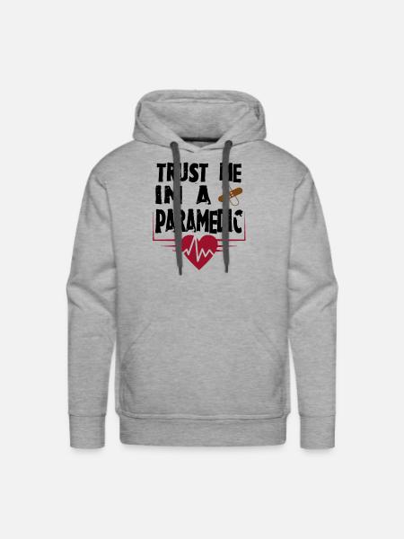 Paramedic - Men's Premium Hoodie - heather grey