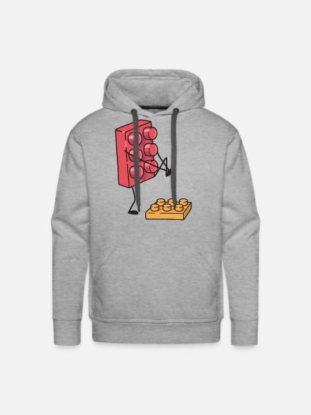 Oh My Foot - Men's Premium Hoodie - heather grey