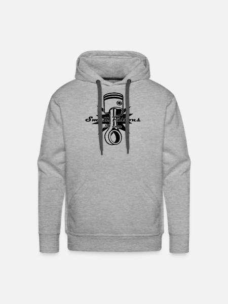 Small Piston - Men's Premium Hoodie - heather grey