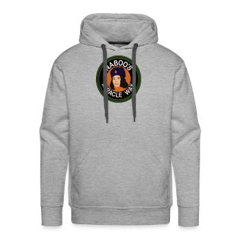 Naboo's Miracle Wax - Men's Premium Hoodie - heather grey - Front - Liam (192cm)