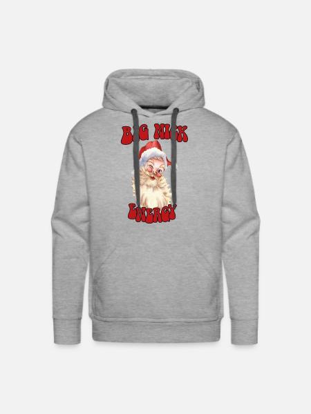 big nick energy - Men's Premium Hoodie - heather grey