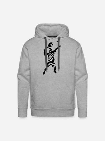 Tennis tribal USA - Men's Premium Hoodie - heather grey
