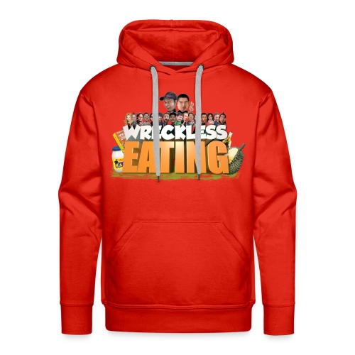 Wreckless Eating Cast Shirt 2015 png - Men's Premium Hoodie