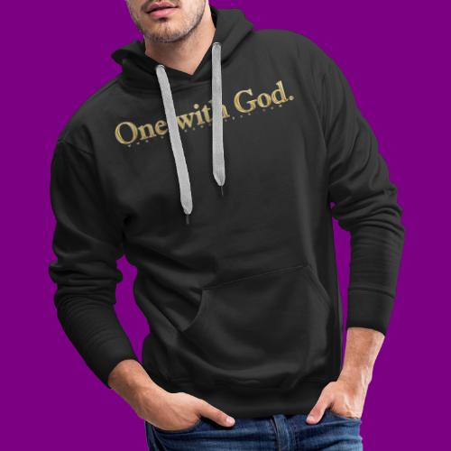 One with God - A Course in Miracles - Men's Premium Hoodie