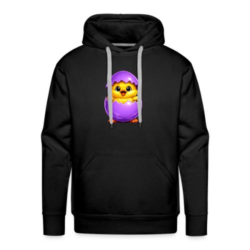Easter Chick Purple - Men's Premium Hoodie