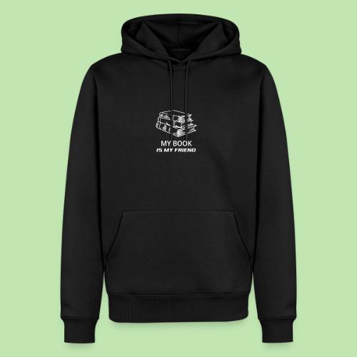 book lover t-shirt, book day shirt, my book is my - Men's Premium Hoodie