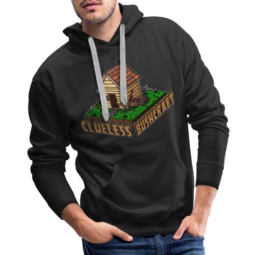 Clueless Bushcraft 2022 Logo - Men's Premium Hoodie