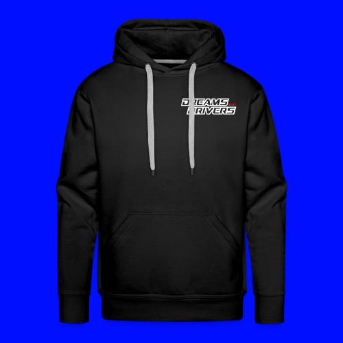 Dreams and Drivers White Logo - Men's Premium Hoodie