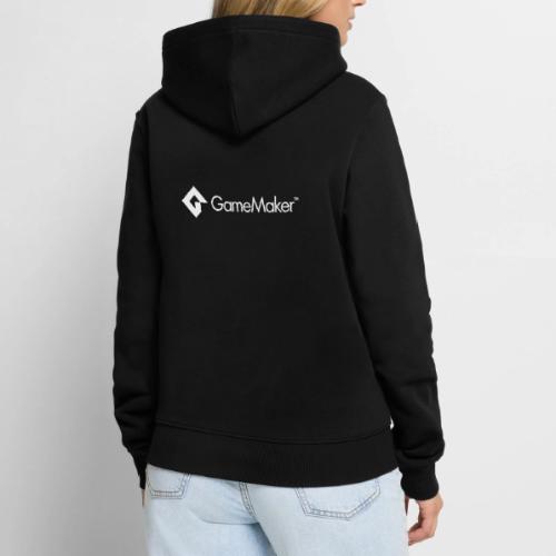 White GameMaker Logo - Men's Premium Hoodie