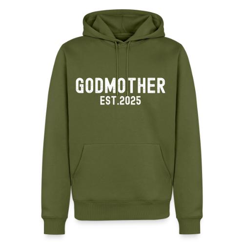 Godmother Est 2025 (distressed font) - Men's Premium Hoodie