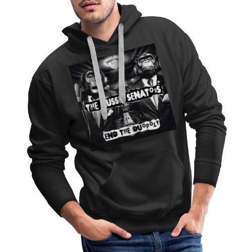 END THE DUOPOLY - Men's Premium Hoodie