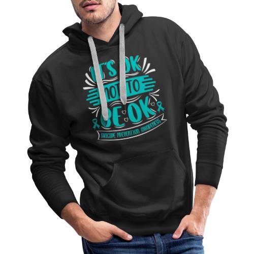 Wellness Collection - It's OK Not to be OK - Men's Premium Hoodie