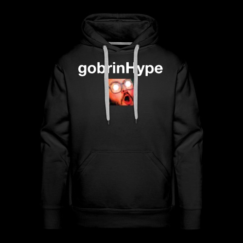 Gobrin Hype White - Men's Premium Hoodie