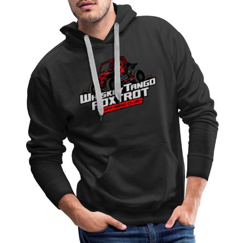 New RZR Logo - Red w/ Hashtag - Men's Premium Hoodie