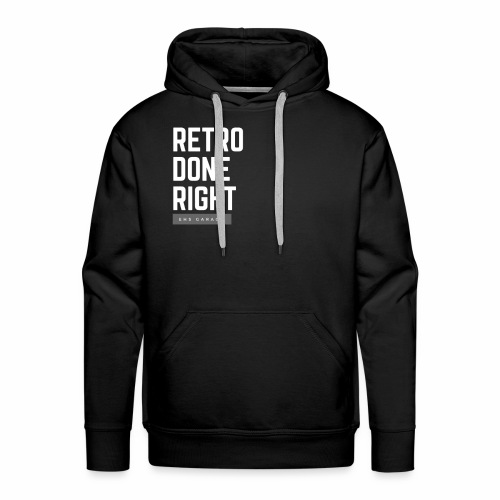 Retro Done Right - Men's Premium Hoodie
