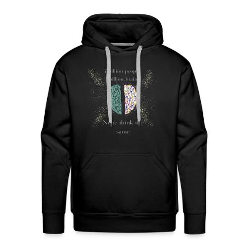 People brains - Men's Premium Hoodie