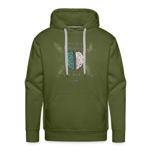 People brains - Men's Premium Hoodie