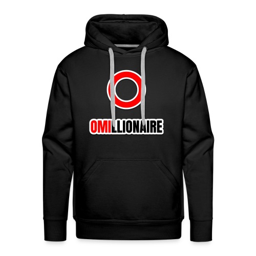 Omillionaire Red Circle - Men's Premium Hoodie