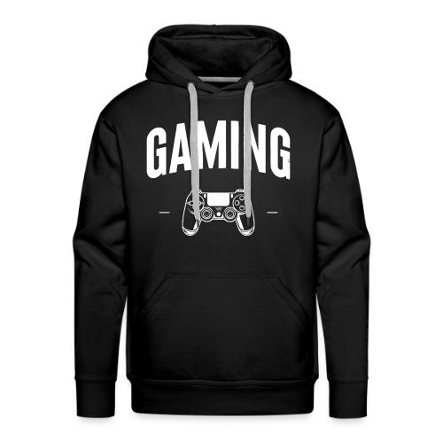 White Gaming Collection - Men's Premium Hoodie