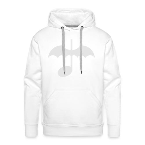Music Note with Bat Wings - Men's Premium Hoodie