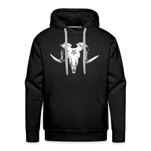 Goat Skull - Men's Premium Hoodie