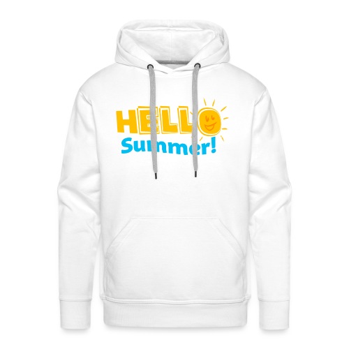 Kreative In Kinder Hello Summer! - Men's Premium Hoodie