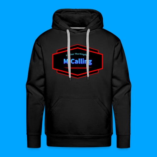 MiCalling Full Logo Product (With Black Inside) - Men's Premium Hoodie