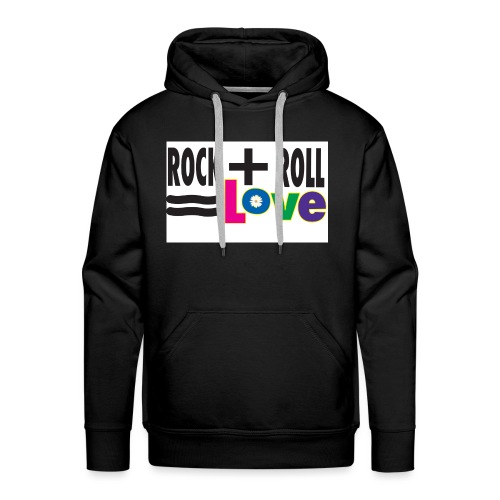 Rock and Roll Love - Men's Premium Hoodie