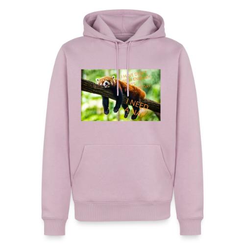 Fox napping meme - Men's Premium Hoodie