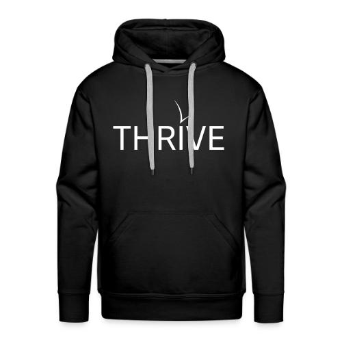 White Logo - Men's Premium Hoodie