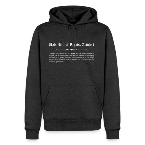 U.S. Bill of Rights - Article 1 - Men's Premium Hoodie