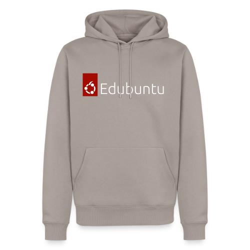 Edubuntu Logo 2023 - White - Men's Premium Hoodie