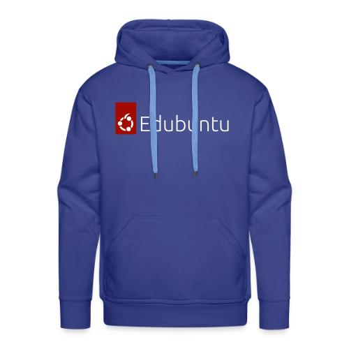 Edubuntu Logo 2023 - White - Men's Premium Hoodie