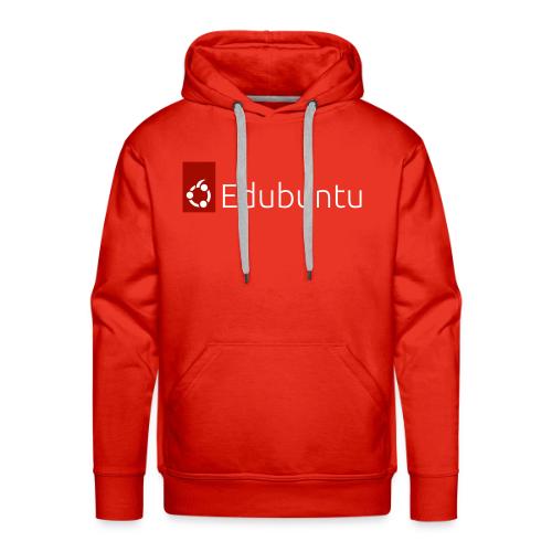 Edubuntu Logo 2023 - White - Men's Premium Hoodie